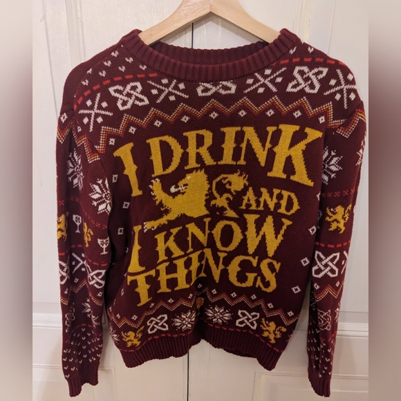 Game of Thrones Ugly Christmas Sweater - Picture 3 of 4